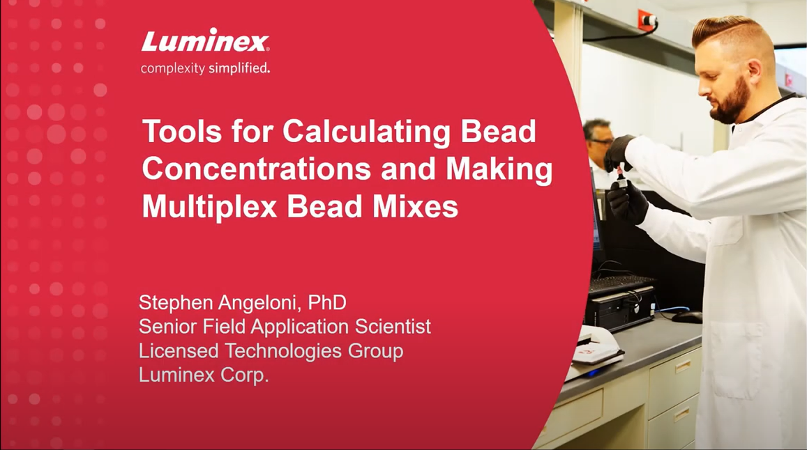 Multiplex Bead Mixes Made Easy with an Excel-Based Bead Calculator